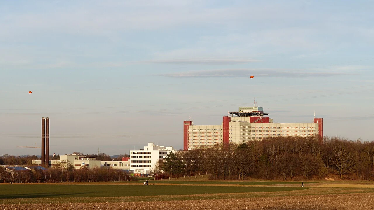 Universitätsklinikum Augsburg – Standortansicht (2019).